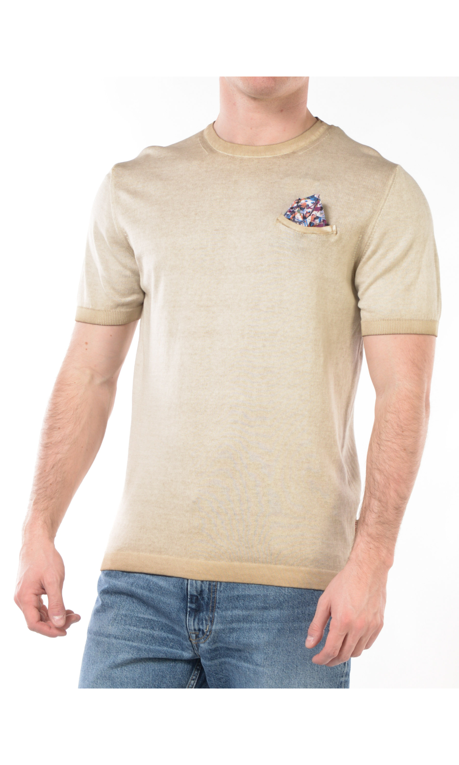 t-Shirt da uomo Bob in maglia con tasca
