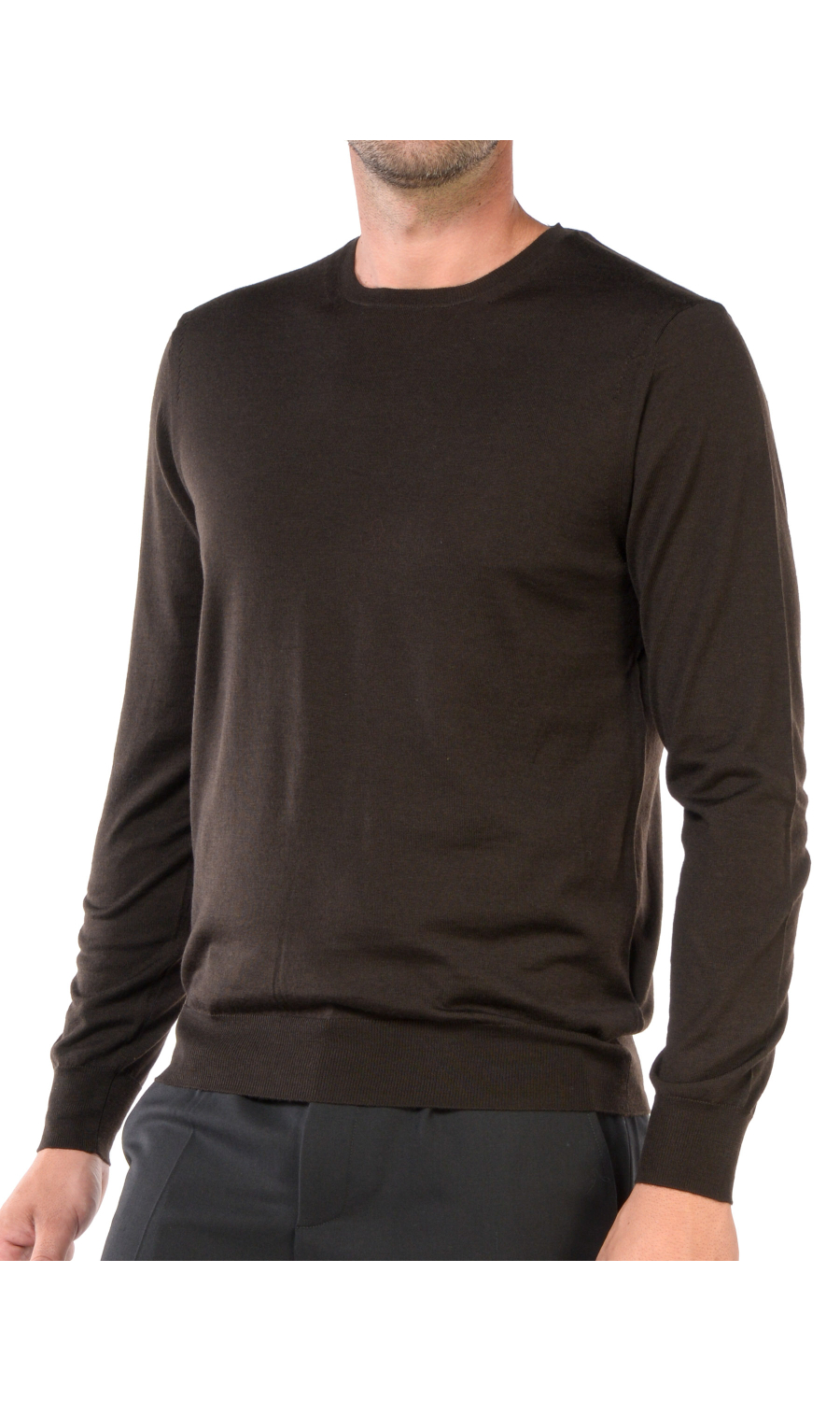 maglia da uomo Hosio girocollo in lana