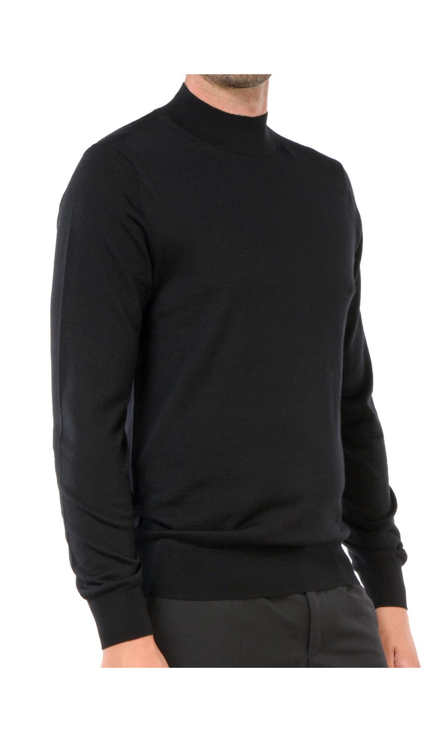 maglia da uomo Hosio a lupetto in lana