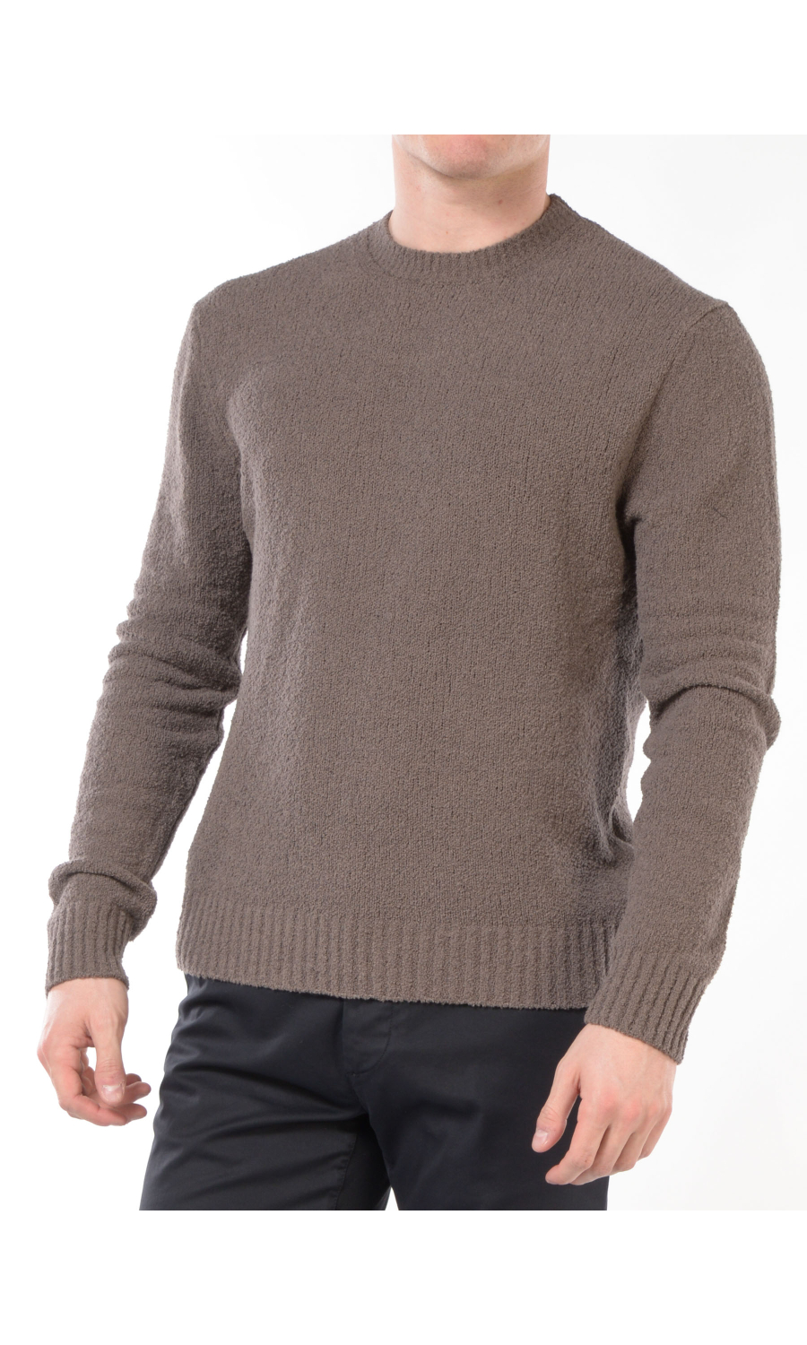 maglia da uomo Hosio girocollo boucle