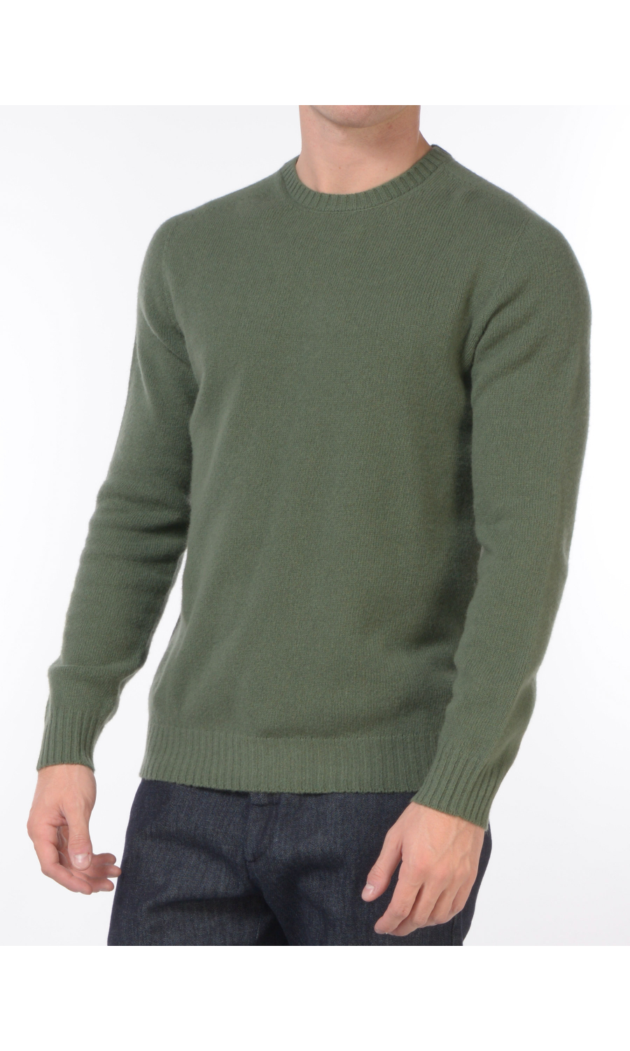 maglia da uomo Jeordies girocollo lana e cachemire