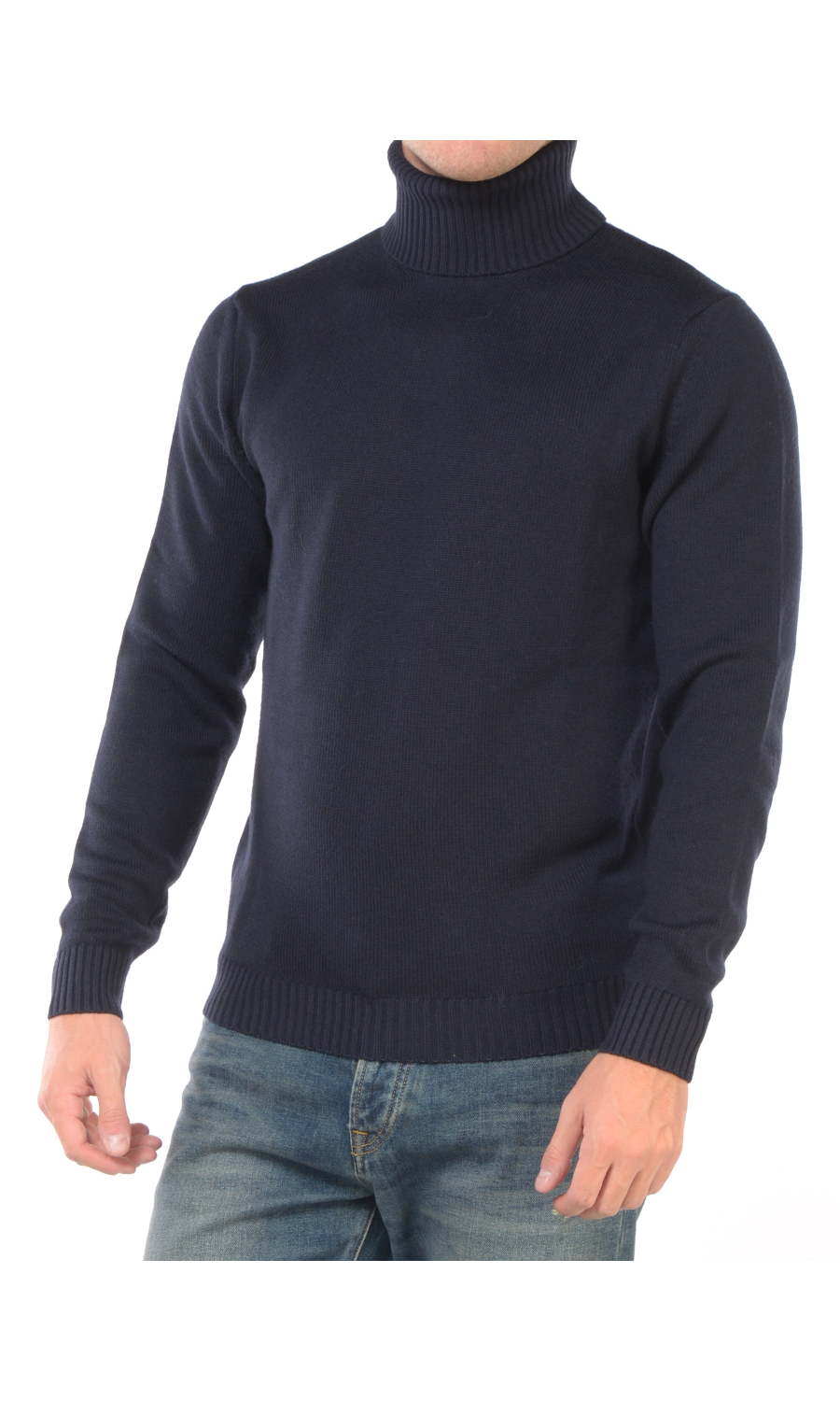 maglia da uomo Jeordies in lana a collo alto