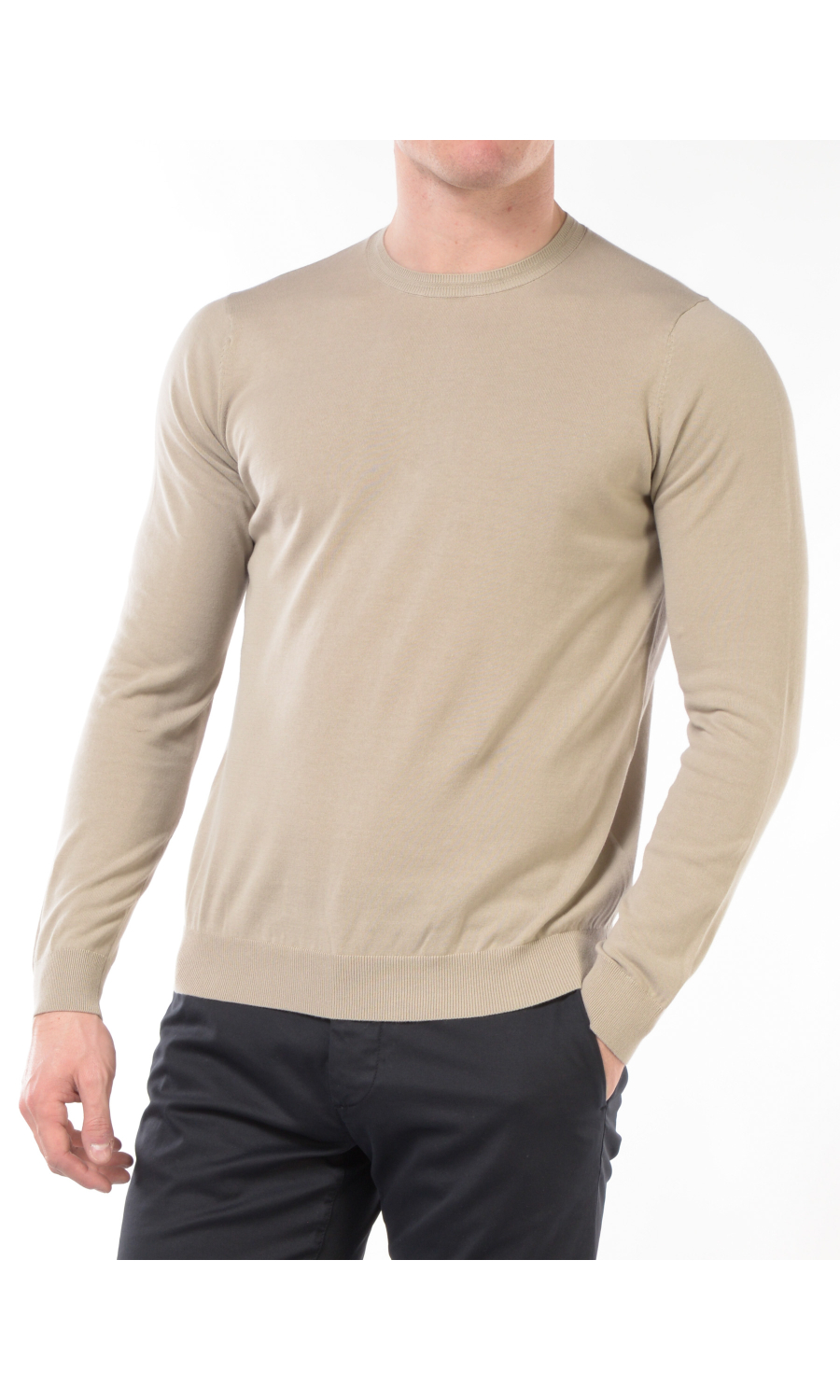 t-shirt da uomo Jeordies girocollo in maglia