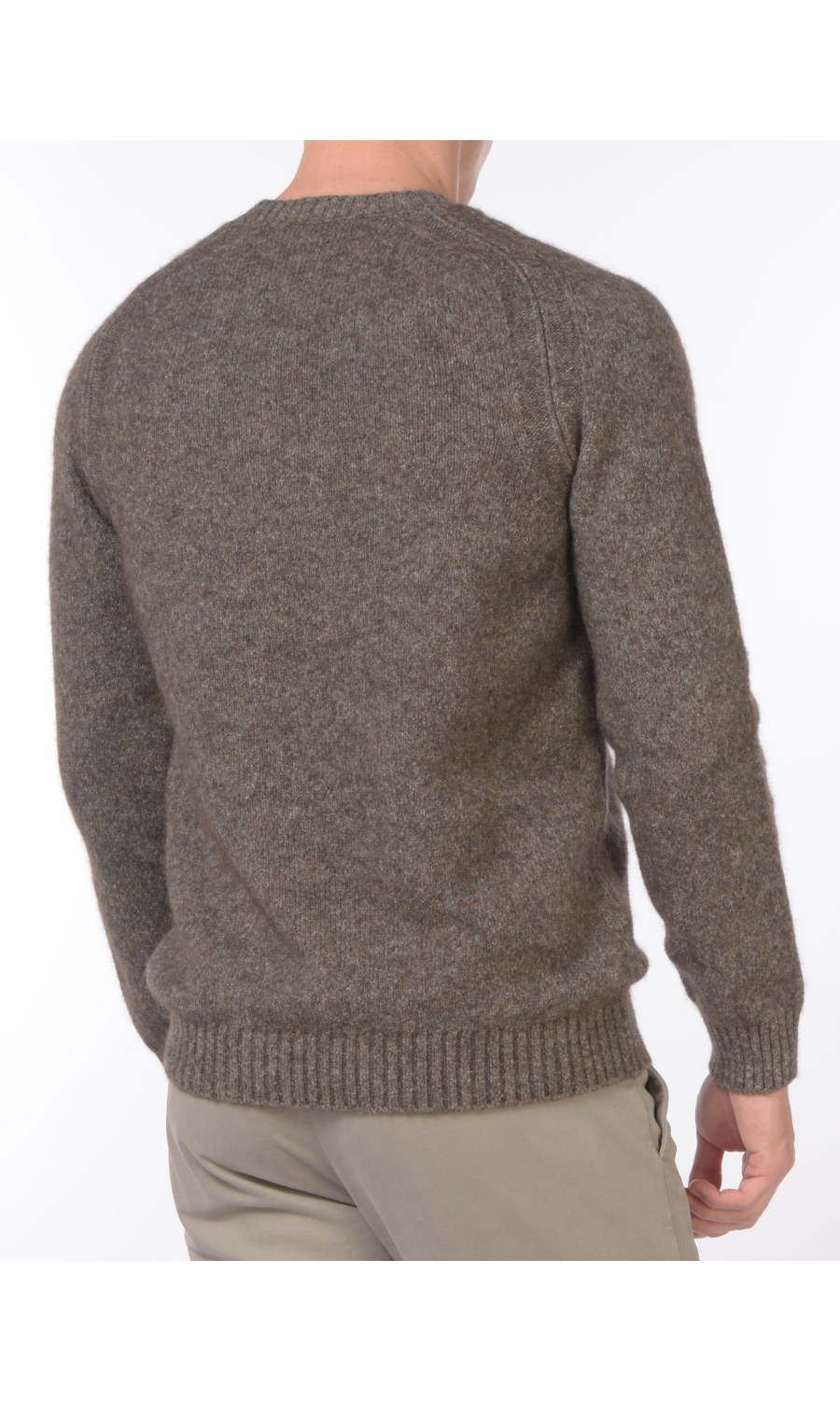 maglia da uomo Jeordies girocollo con lavorazione