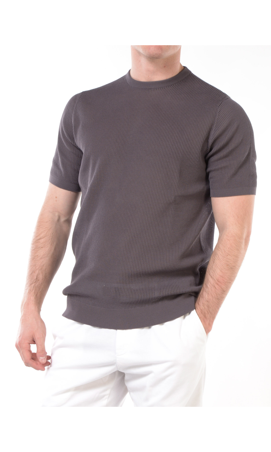 maglia da uomo Jeordies manica corta lavorata