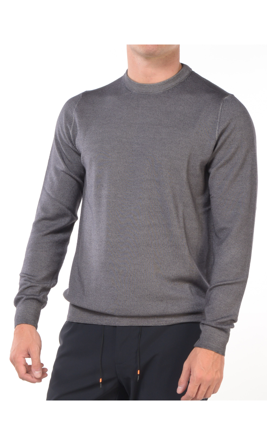 maglia da uomo Jeordies in pura lana a girocollo