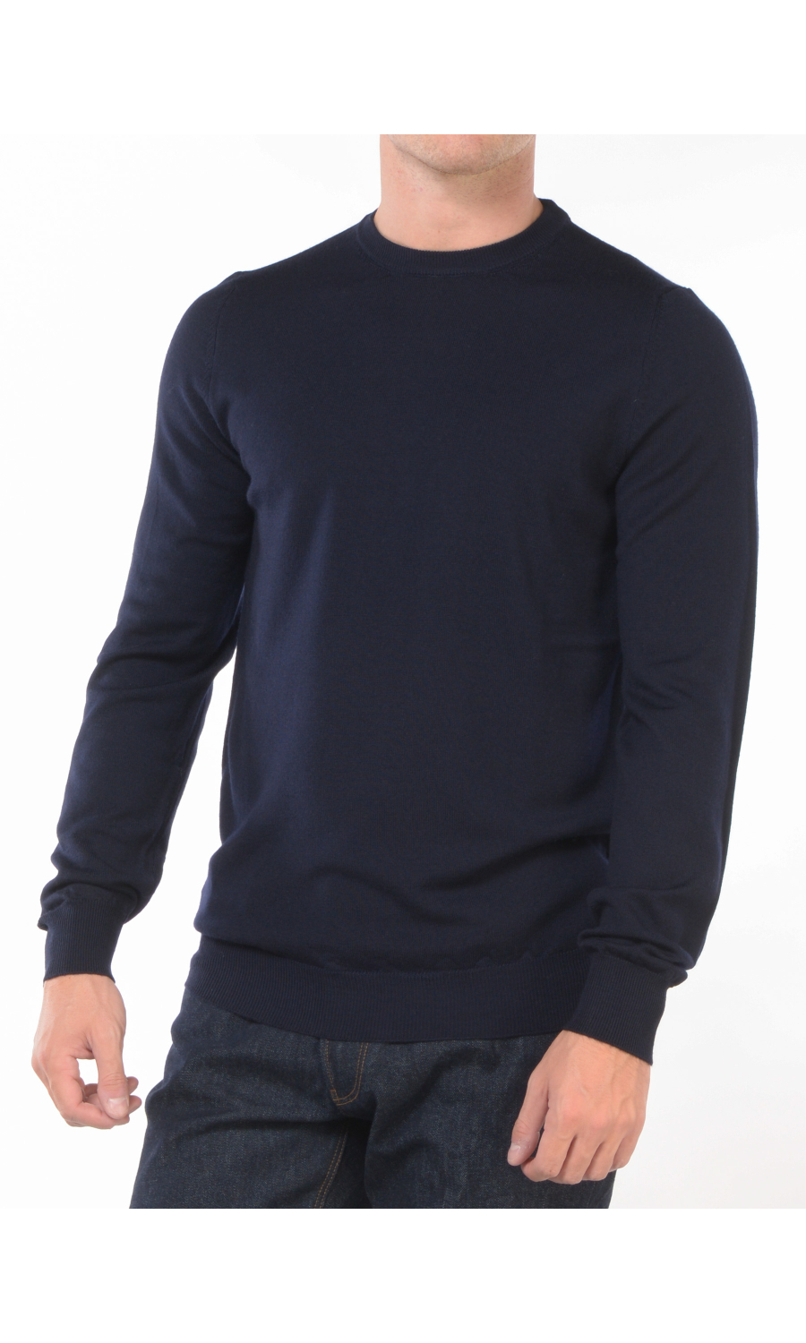 maglia da uomo Jeordies in lana merino a girocollo