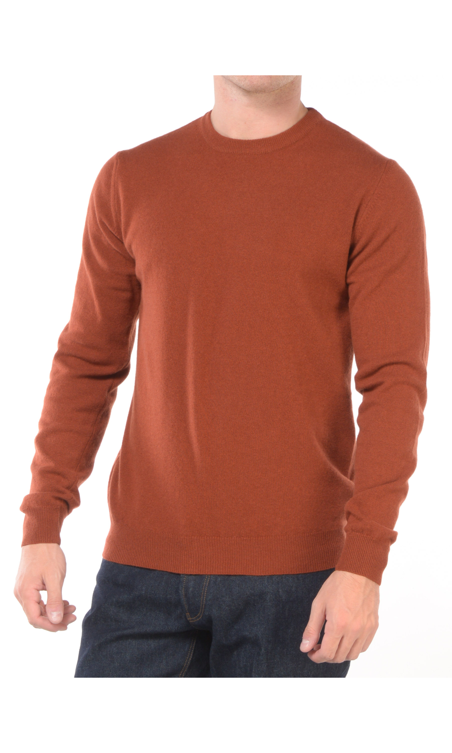 maglia da uomo Jeordies in lana e cachemire a girocollo