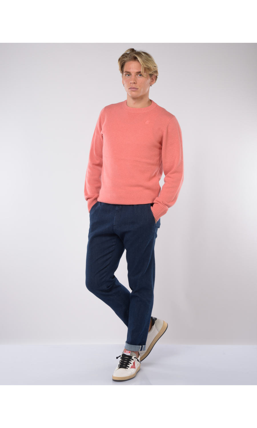 maglia da uomo K Way in lana con logo