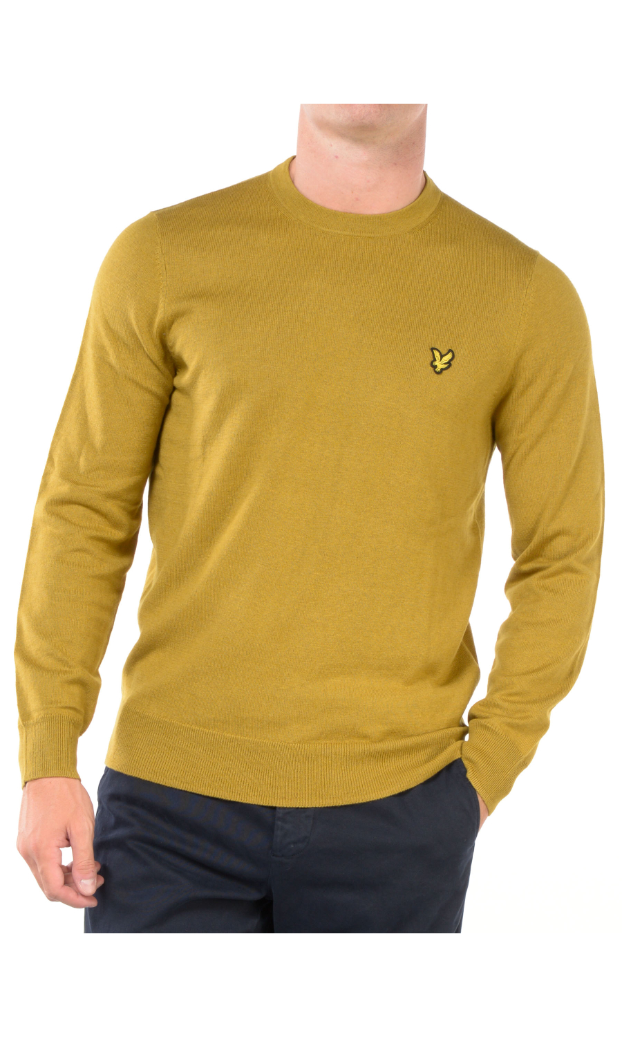 maglia da uomo Lyle&Scott in cotone e lana a girocollo
