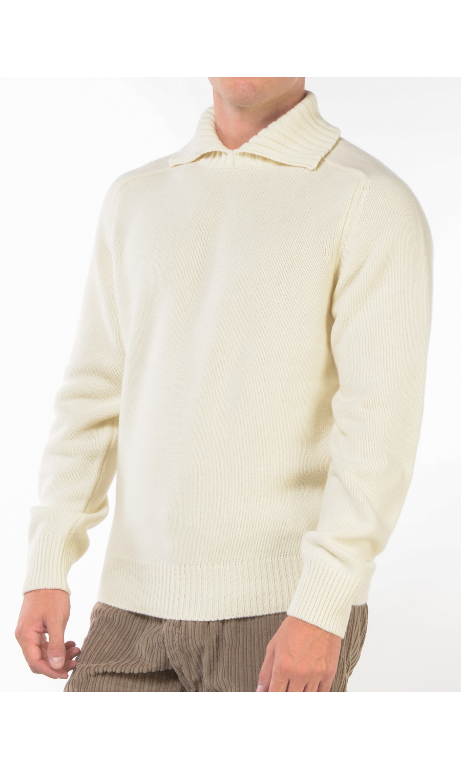 maglia da uomo Sebago in lana con collo