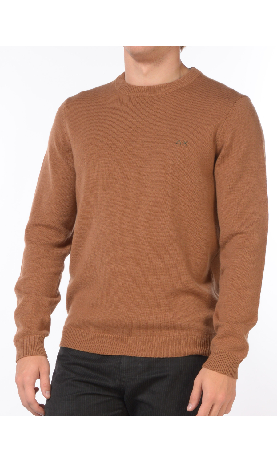 maglia da uomo Sun68 girocollo con logo