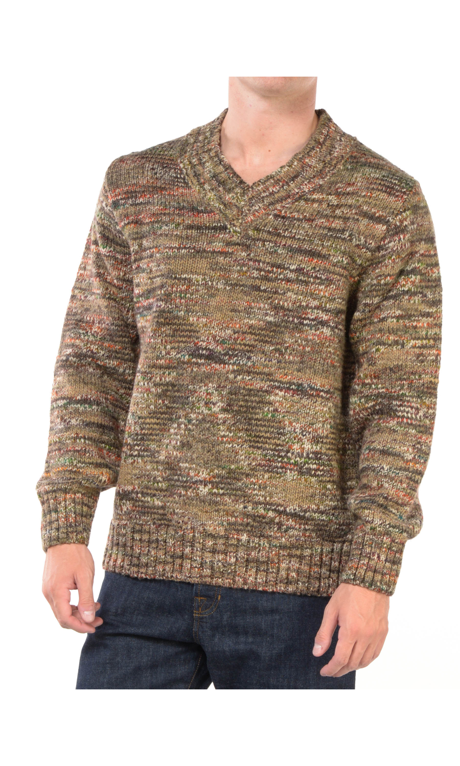 maglia da uomo Telacruda Dean effetto melange