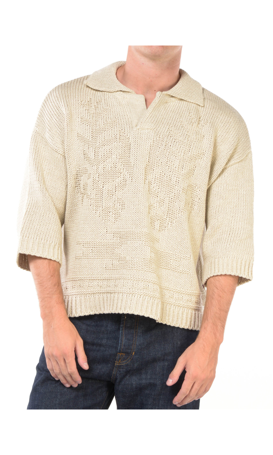 maglia da uomo Telacruda boxy a manica corta