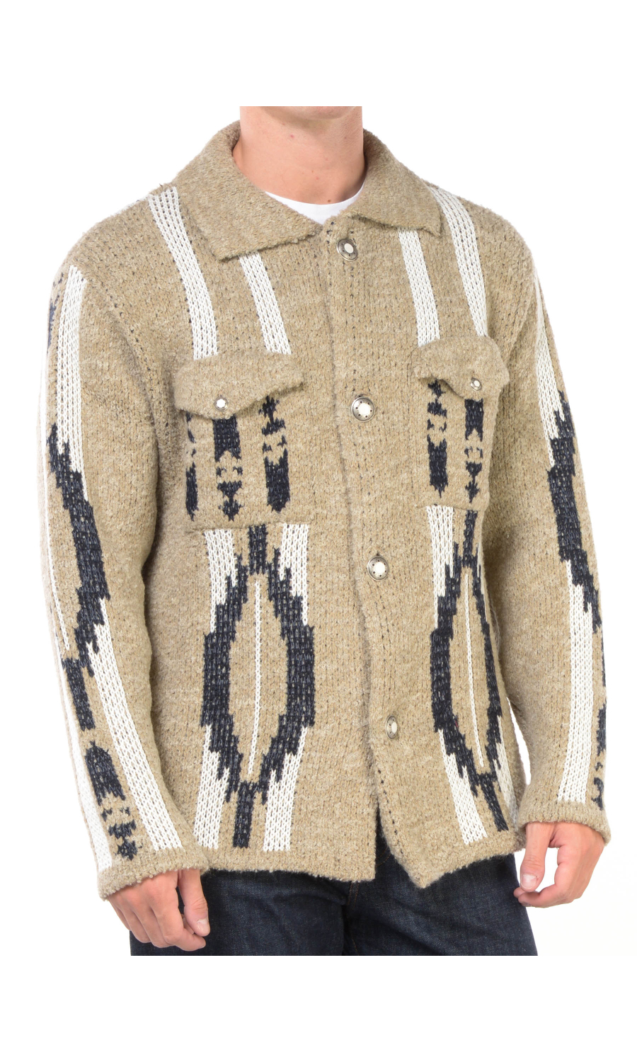 maglia da uomo Telacruda Dakota con ricami