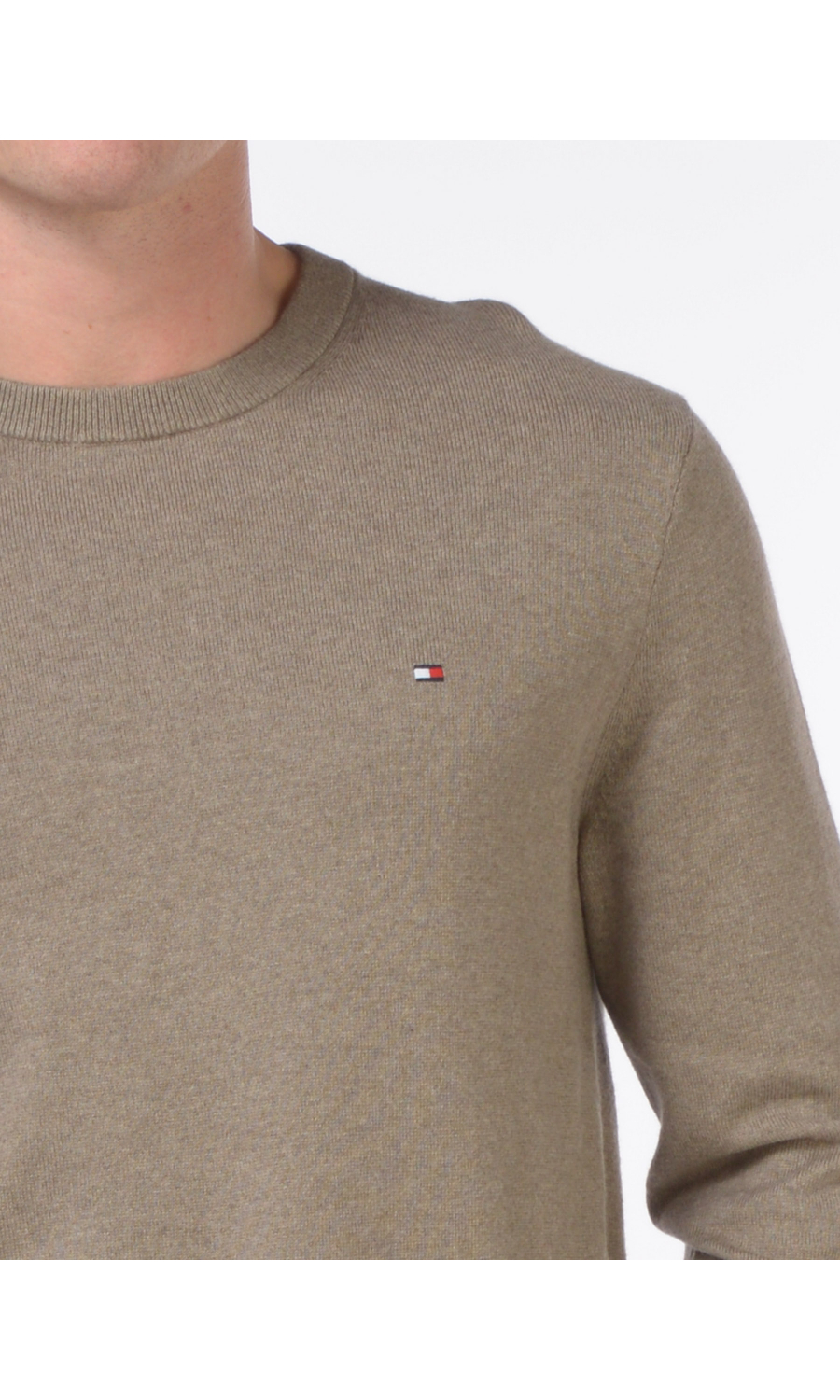 maglia da uomo Tommy Hilfiger girocollo con logo
