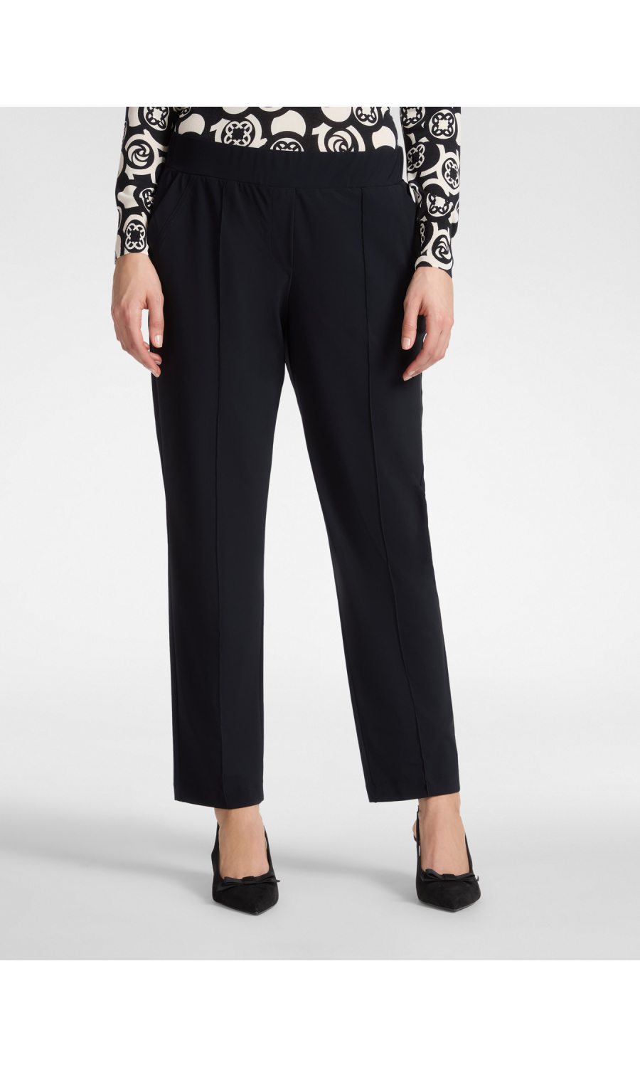 pantalone da donna Elena Miro' jogger in jersey