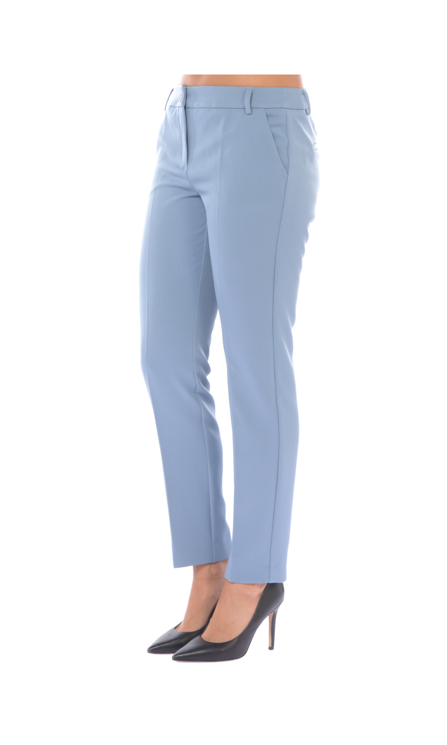 pantalone da donna Emme By Marella chino con microriga