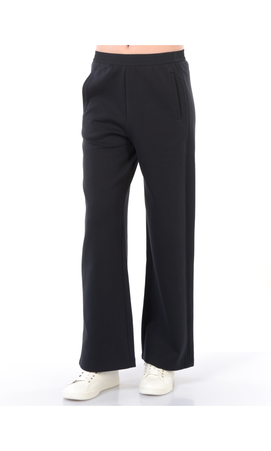 pantalone da donna Emporio Armani ampio in felpa