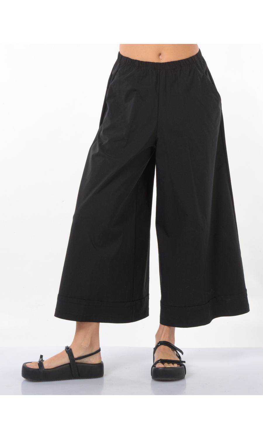 pantalone da donna Jurere cropped effetto gonna