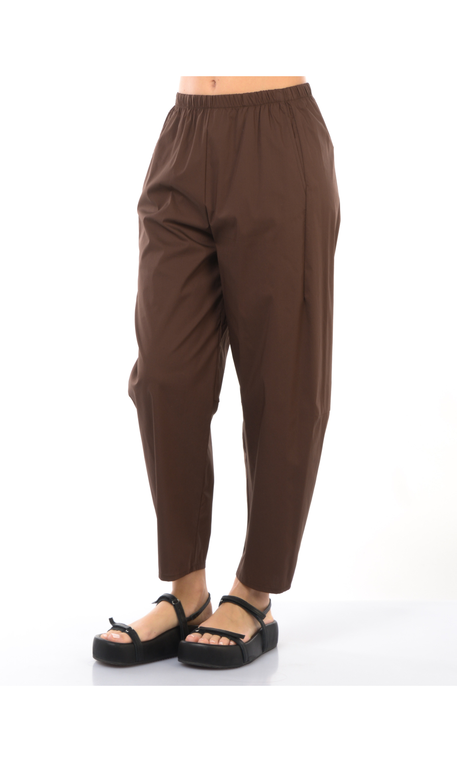 pantalone da donna Jurere carrot con elastico