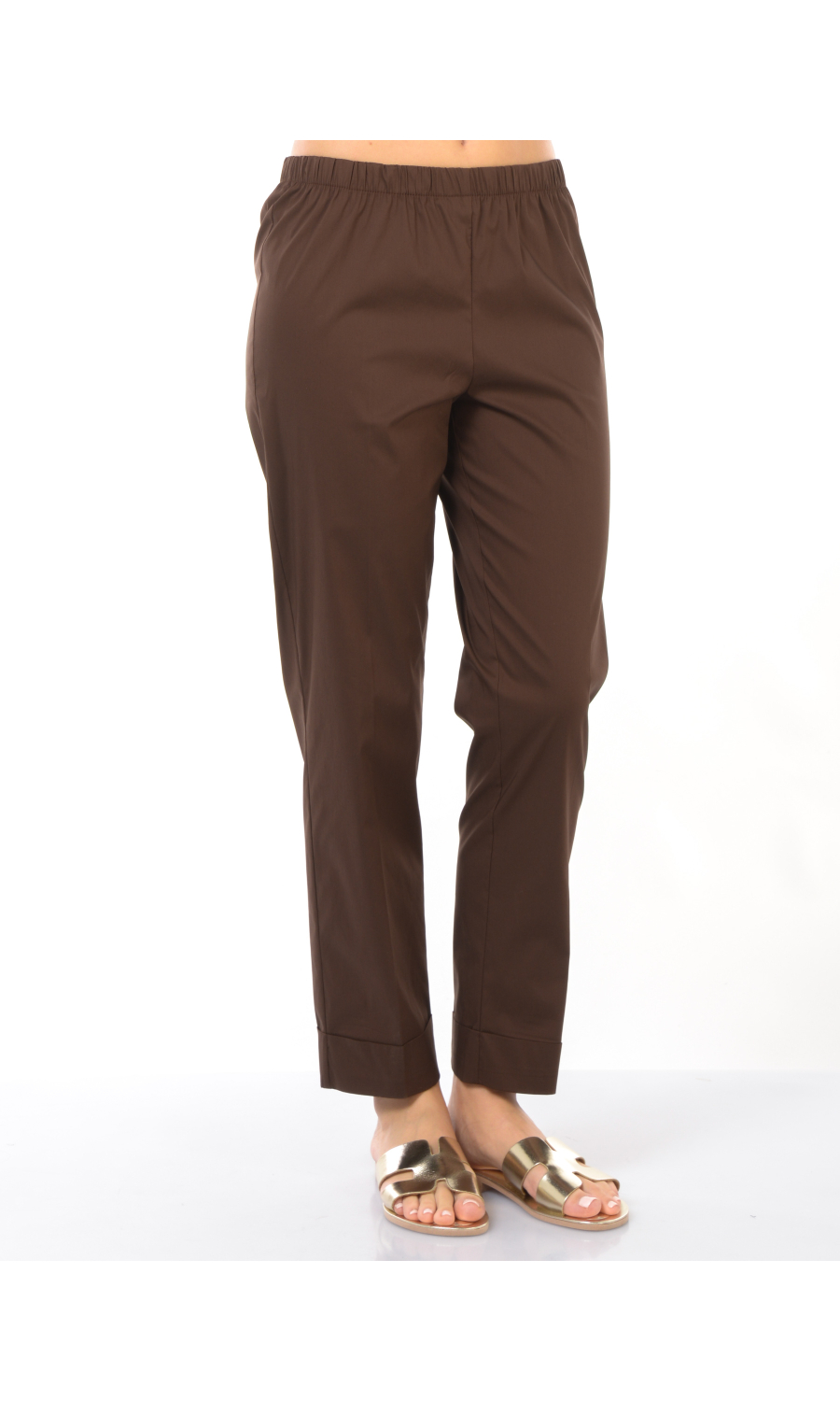 pantalone da donna Jurere a sigaretta con balza