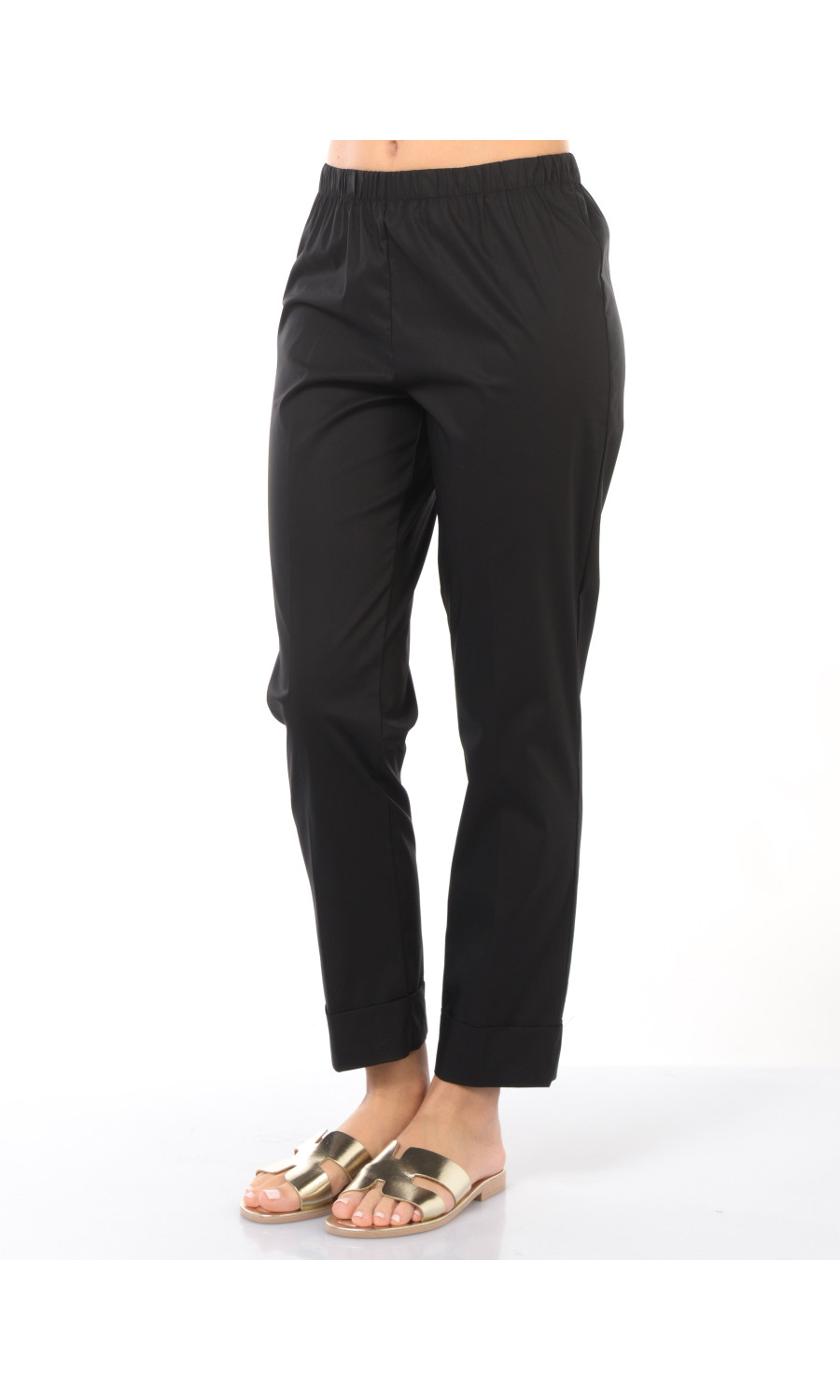 pantalone da donna Jurere a sigaretta con balza
