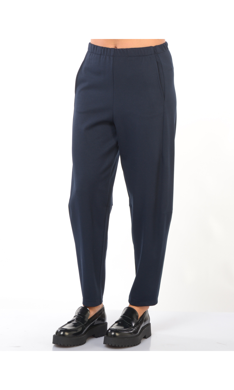 pantalone da donna Jurere linea carrot con elastico