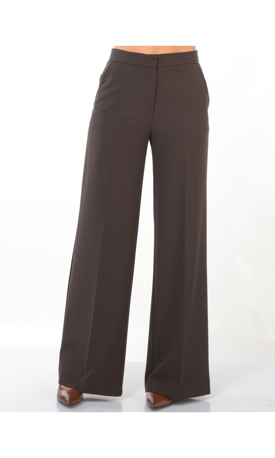 pantalone da donna Kaos chino a palazzo