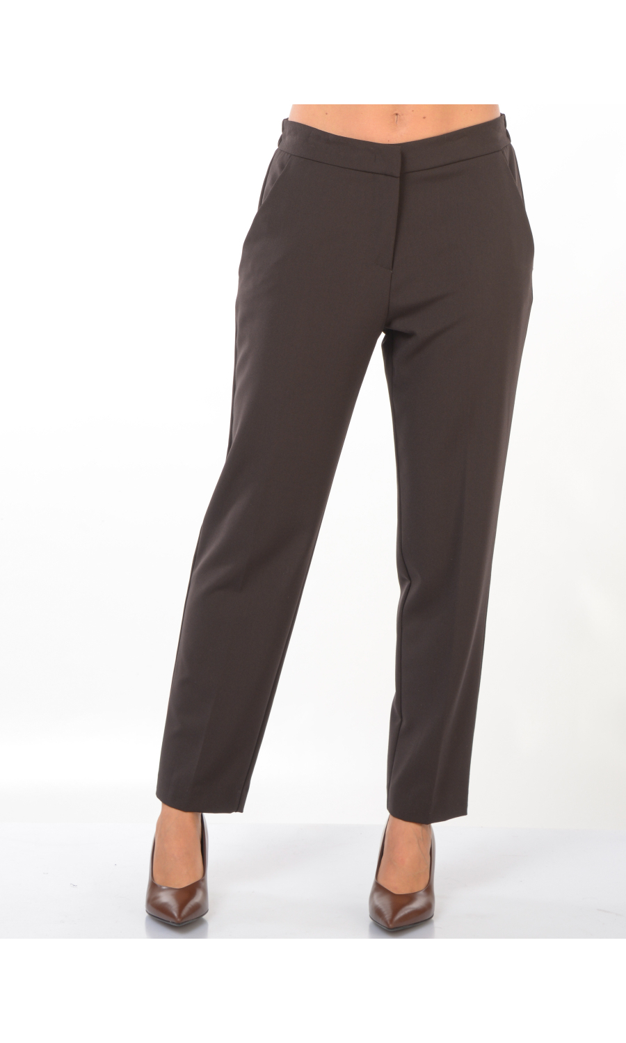 pantalone da donna Kaos chino con elastico