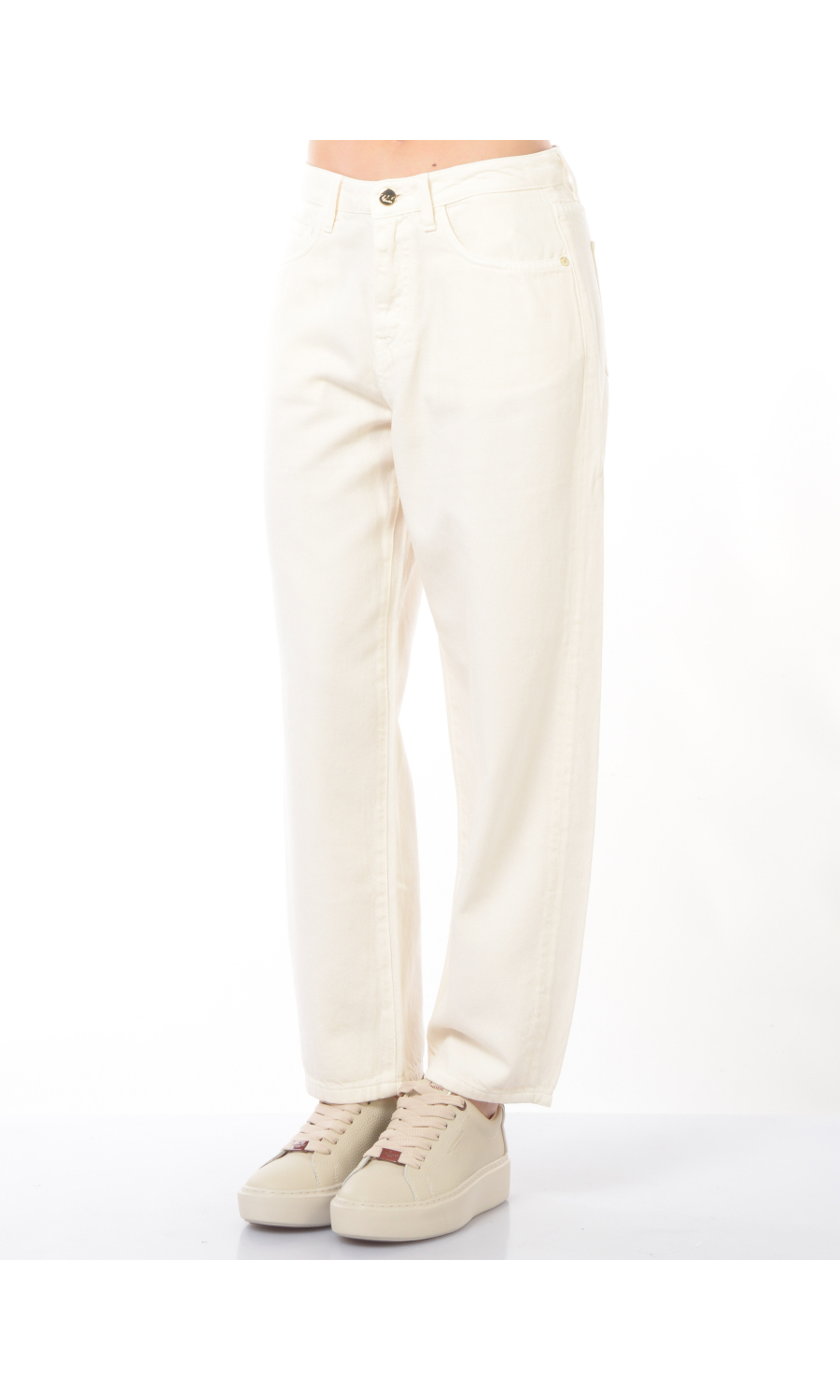 pantalone da donna Kaos cinque tasche baloon fit