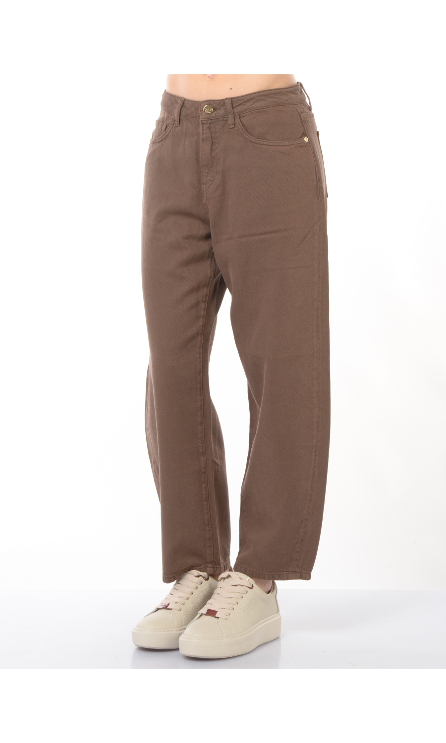 pantalone da donna Kaos cinque tasche baloon fit