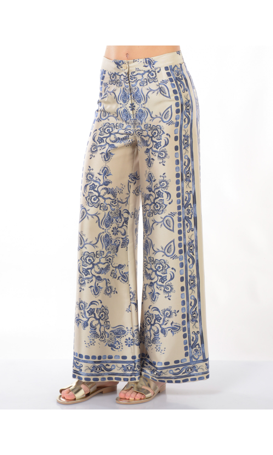 pantalone da donna Liu Jo ampio a fantasia