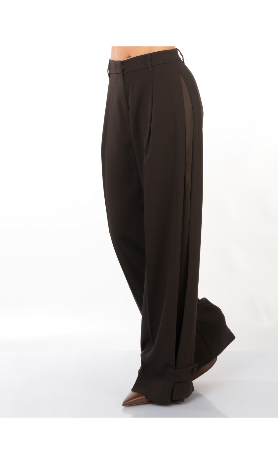 pantalone da donna Liu Jo con pinces e alamari