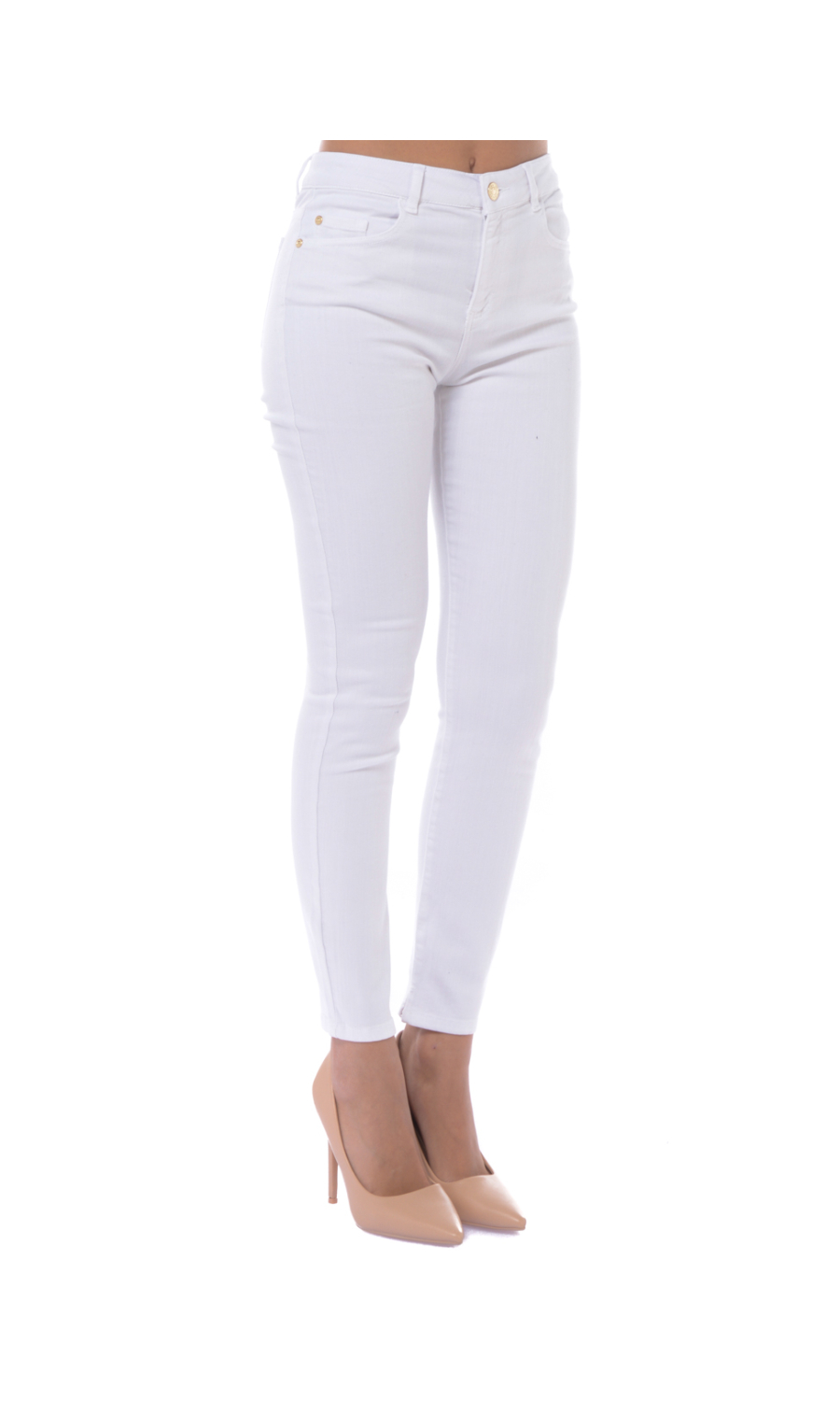 pantalone da donna Nenette skinny con spacco