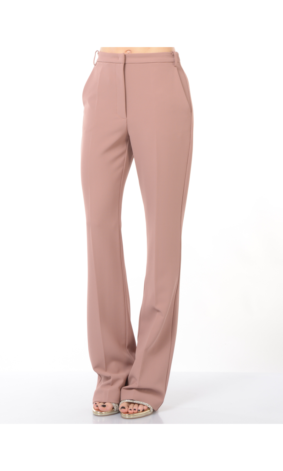 pantalone da donna Patrizia Pepe dritto in crepe