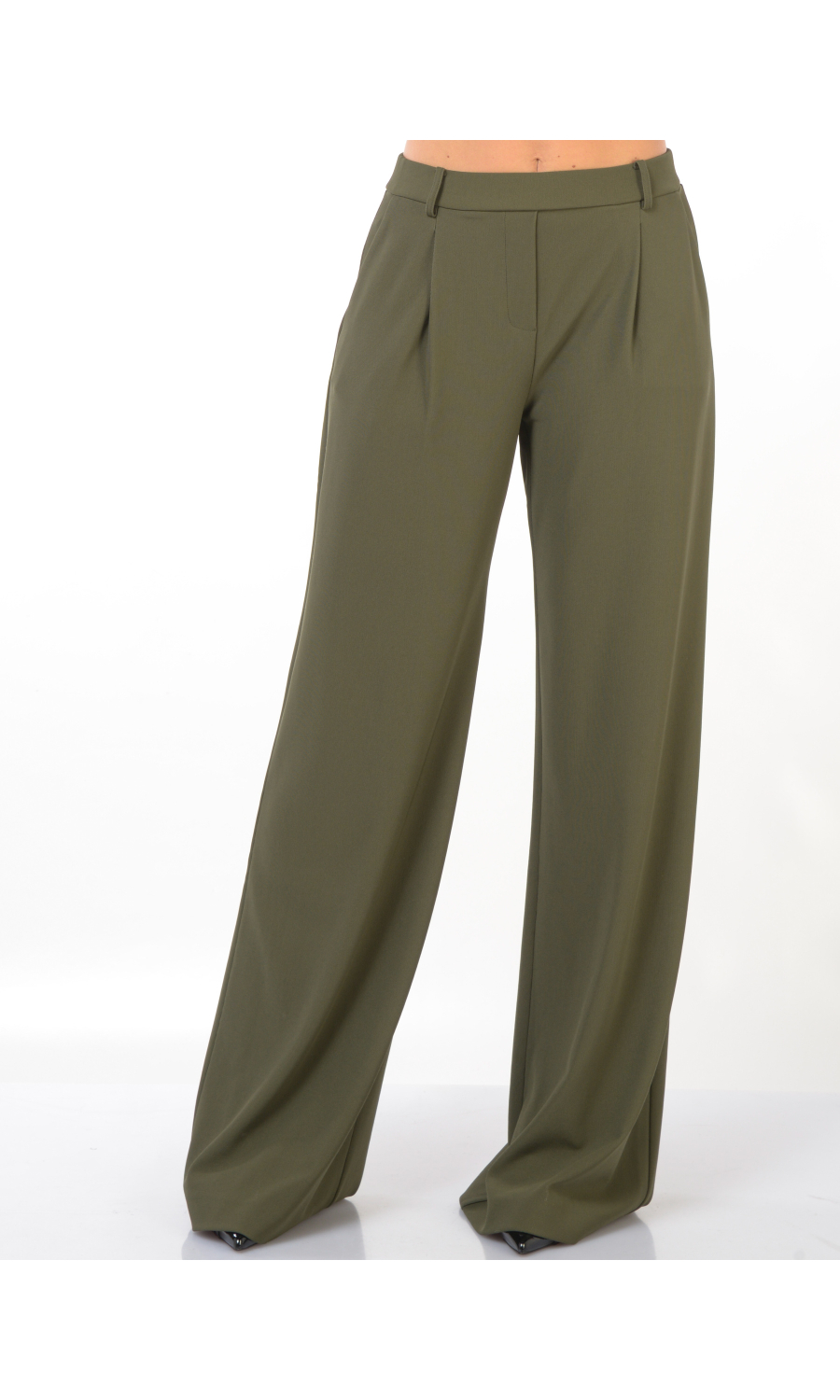 pantalone da donna Patrizia Pepe in punto stoffa con pinces