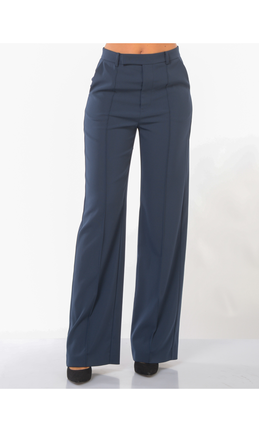 pantalone da donna Patrizia Pepe wide lega vita bassa