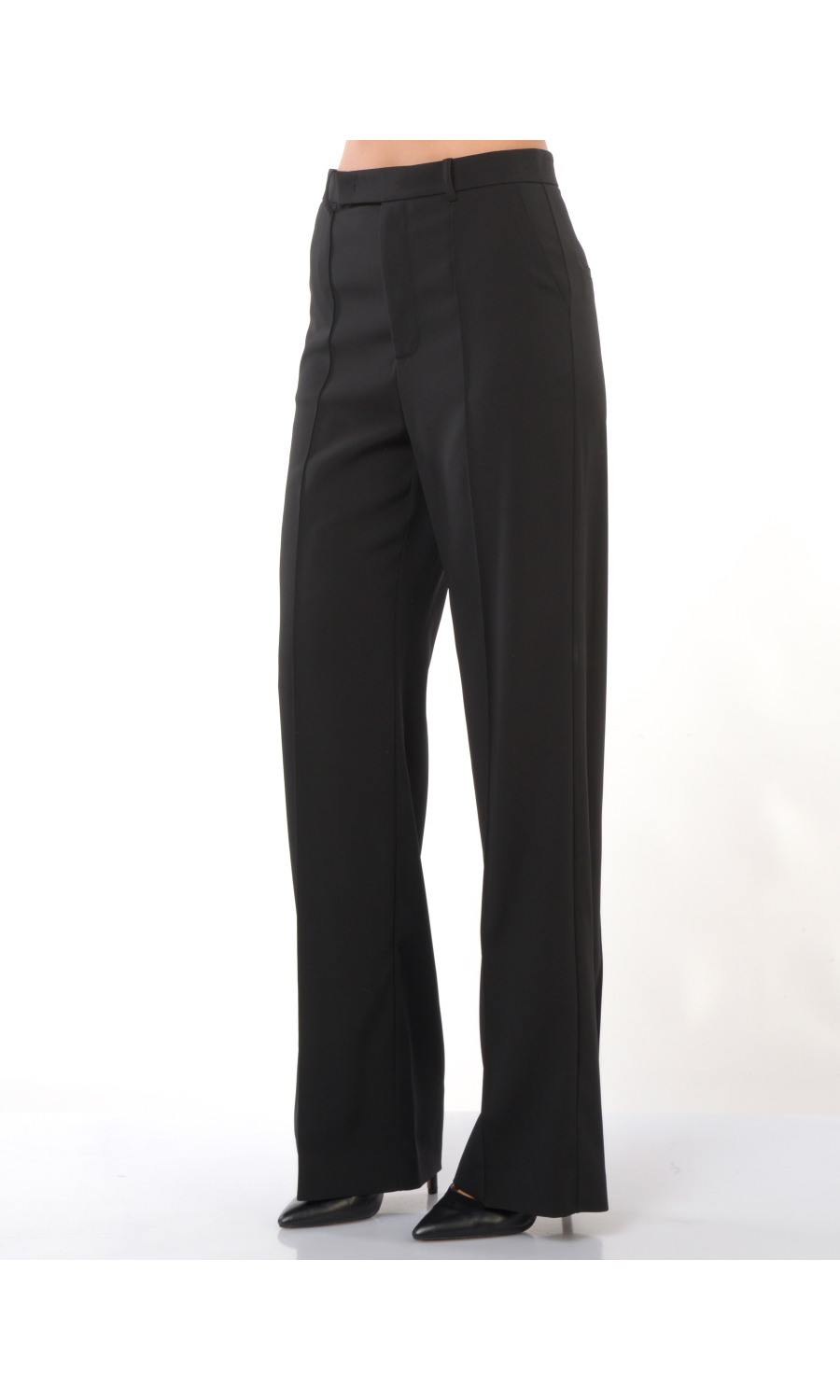 pantalone da donna Patrizia Pepe wide lega vita bassa