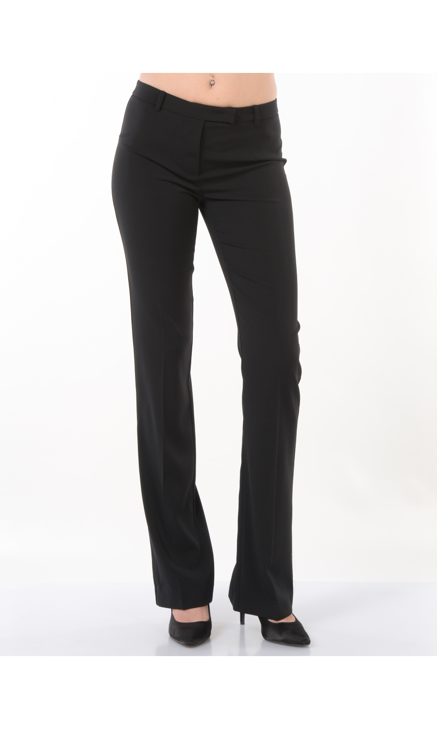 pantalone da donna Patrizia Pepe Slim Fit a vita bassa