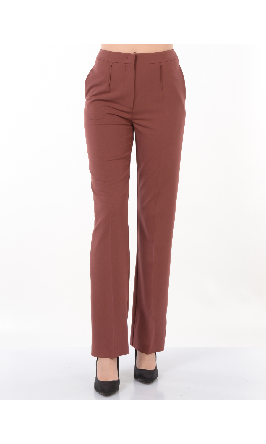 pantalone da donna Patrizia Pepe Slim Fit con nervature