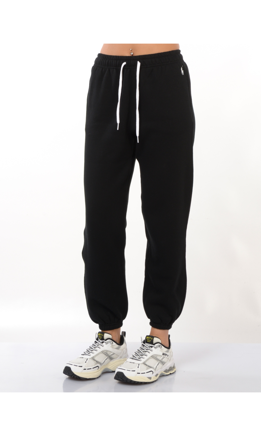 pantalone da donna Ralph Lauren in felpa con elastico
