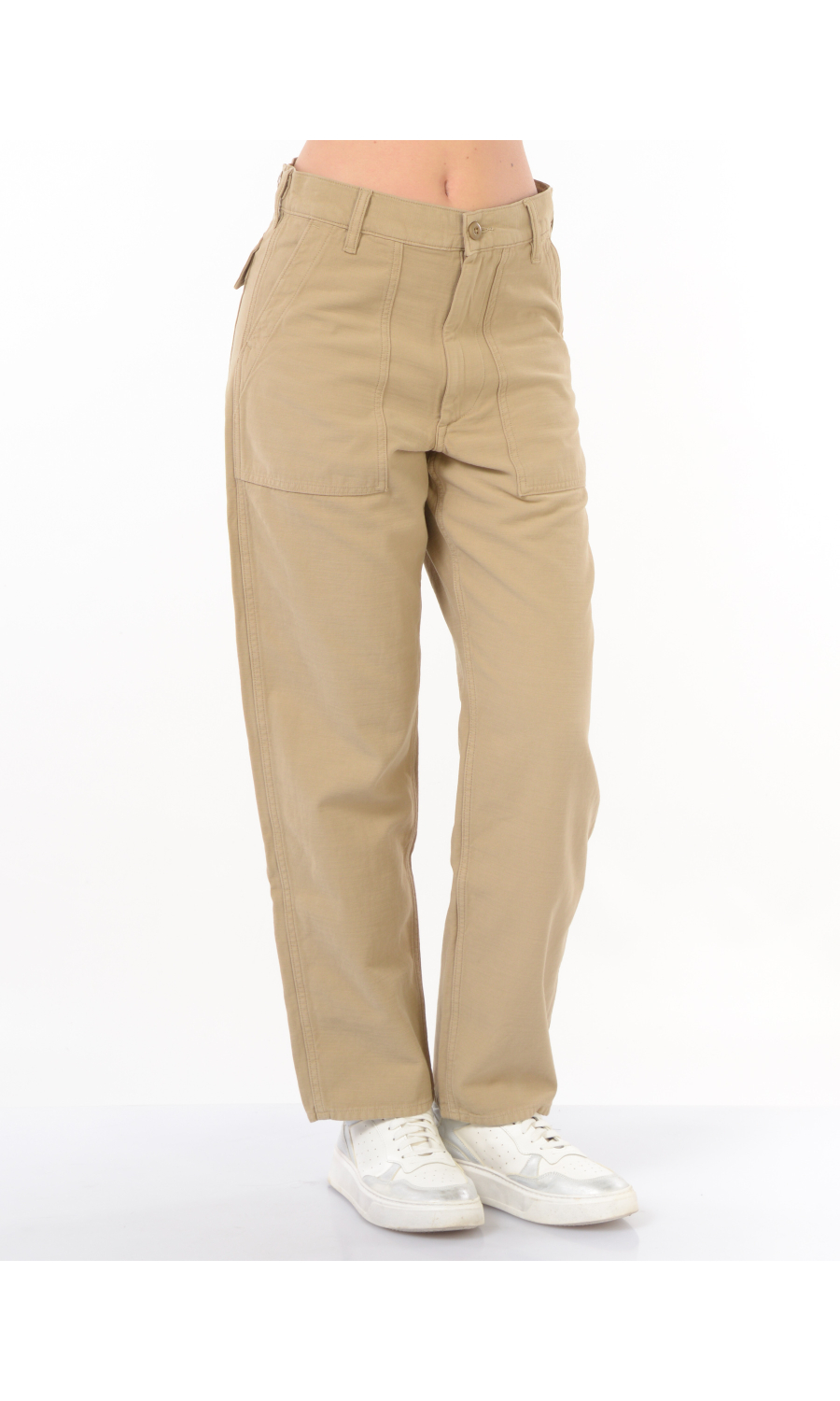 pantalone da donna Ralph Lauren straight con tasche
