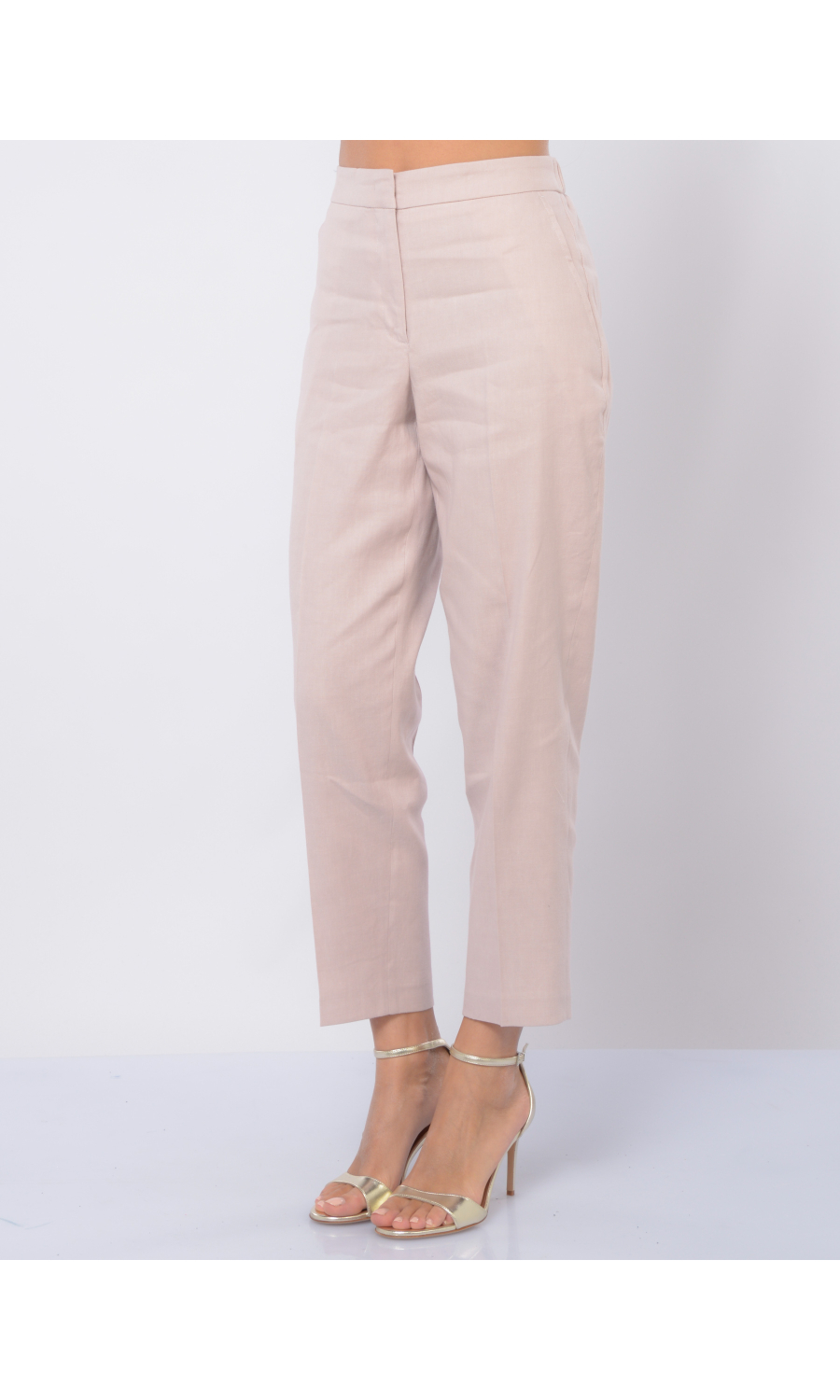pantalone da donna Seventy chino in misto lino