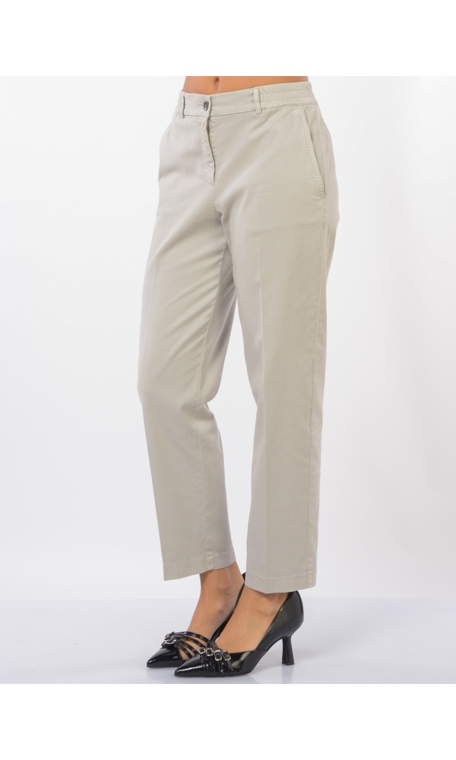 pantalone da donna Seventy chino con elastico