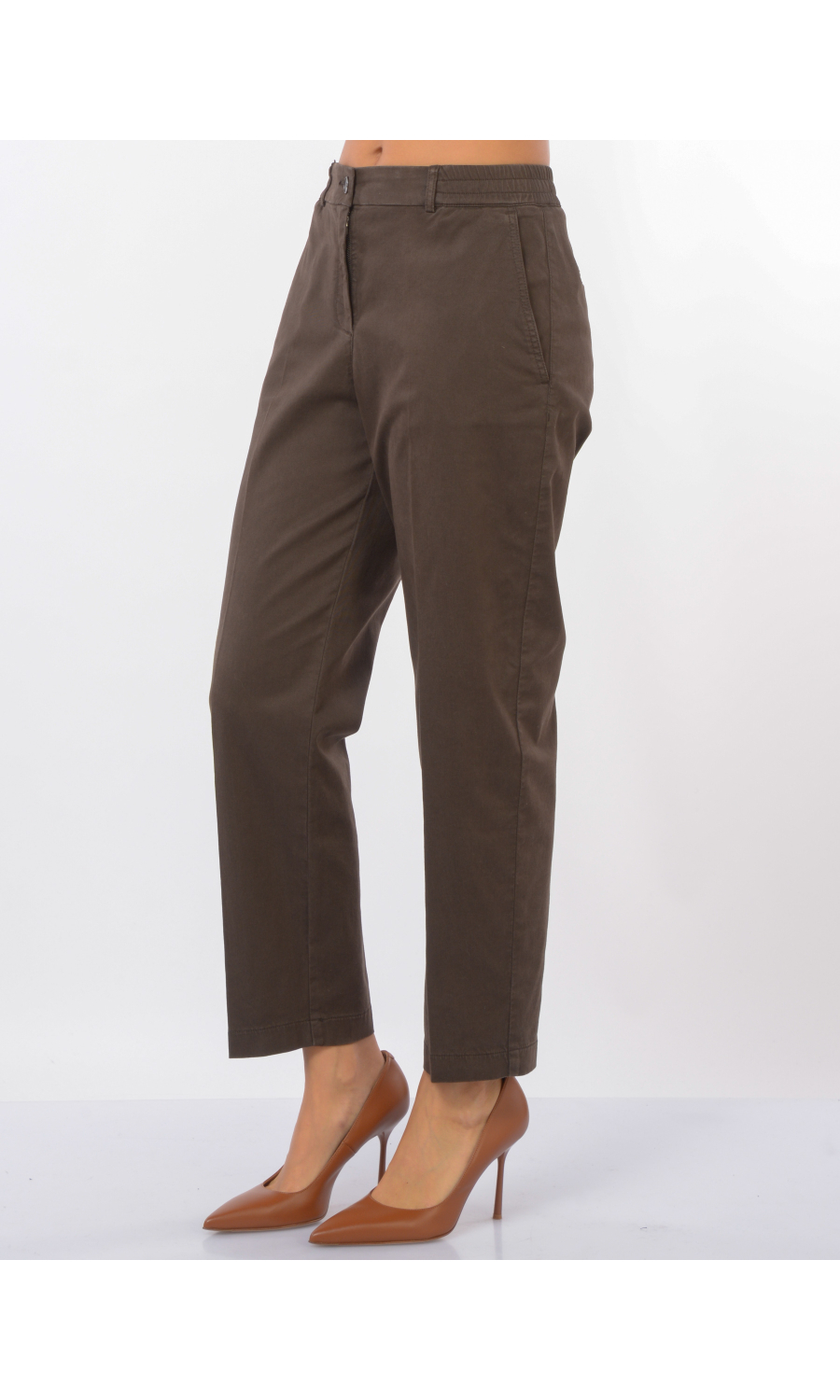 pantalone da donna Seventy chino con elastico