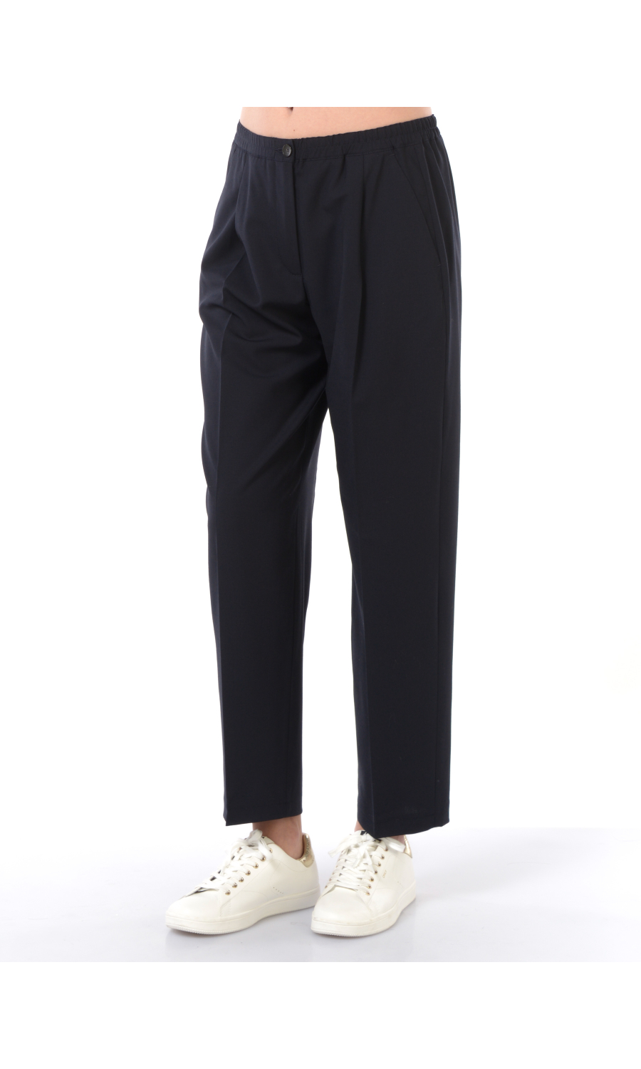 pantalone da donna Seventy in lana vergine con elastico
