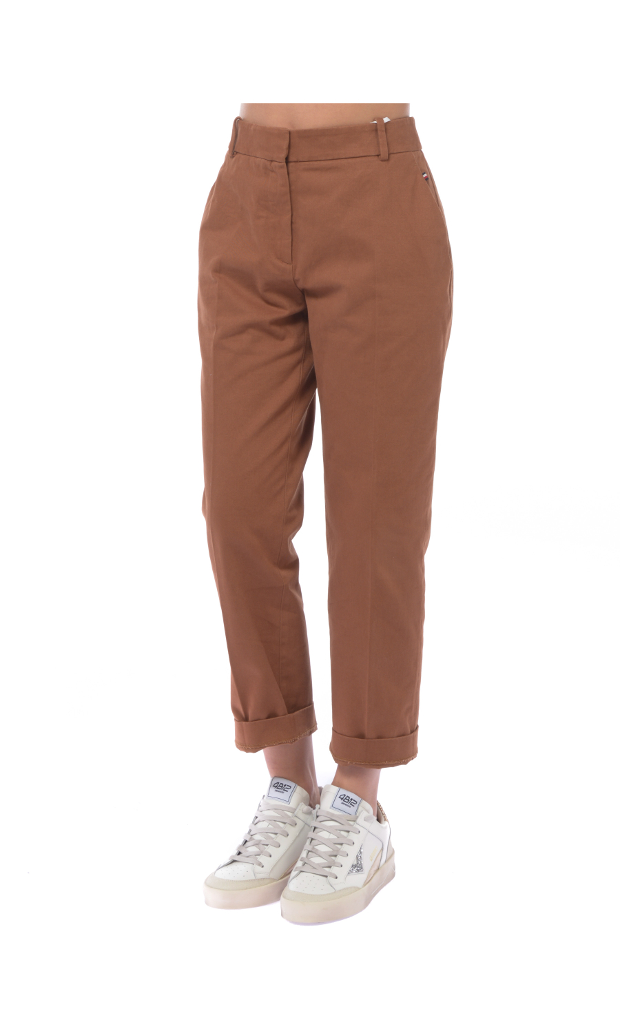 pantalone da donna Tommy Hilfiger Chino Straight