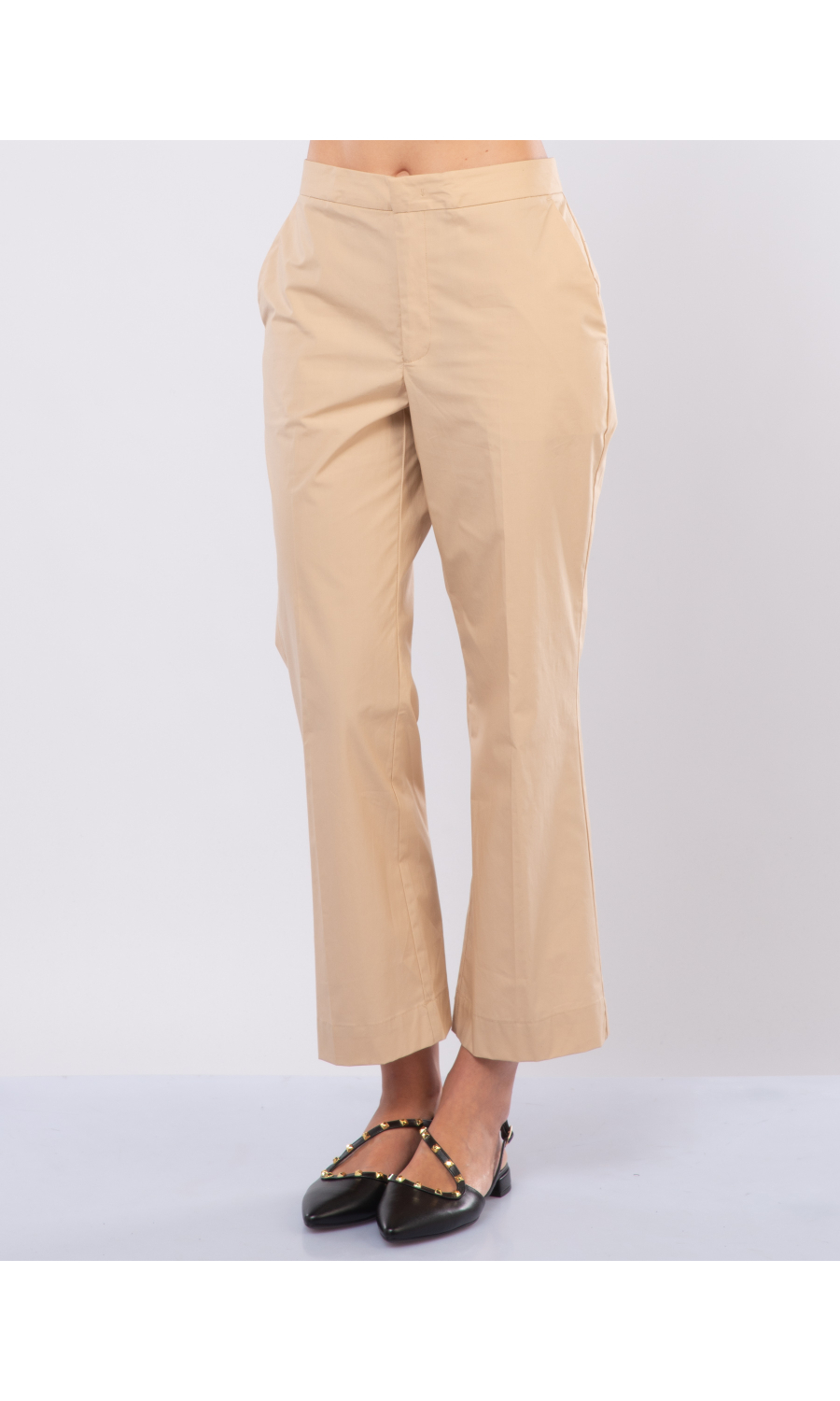 pantalone da donna Twinset chino cropped