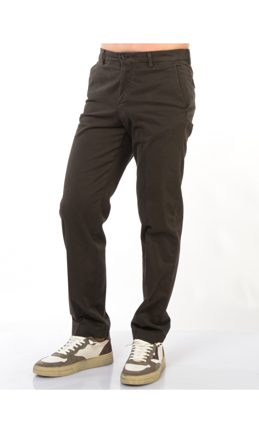 pantalone da uomo Cruna chino in cotone stretch